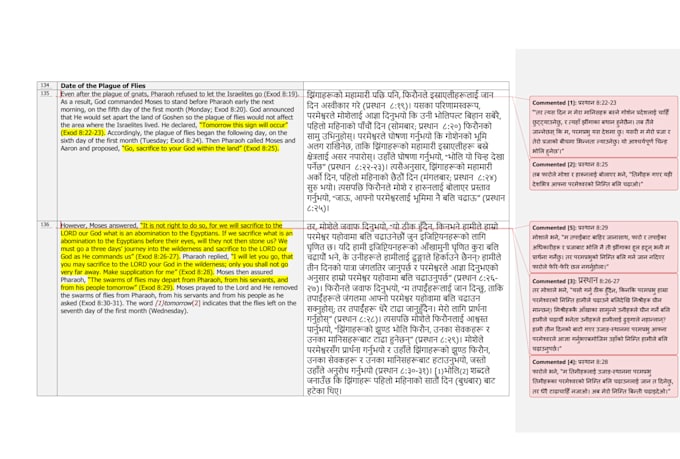 do translations for books, pdfs and type documents